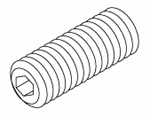 Socket Head Set Screw for Pelton & Crane (RPH208)