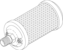 Air Intake Filter (Metal Style) for Air Techniques