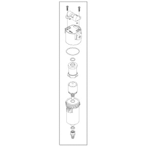 Coalescing Filter Assembly (5 oz.) for Matrix/Midmark