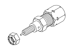 Pressure Relief Valve for Apollo/Midmark - Fits 1/4" dia. mounting hole