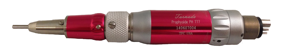 TPC ProphyAide Hygiene Prophy Handpiece-Red