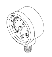 Pressure Gauge (230 PSI) for Jun-Air