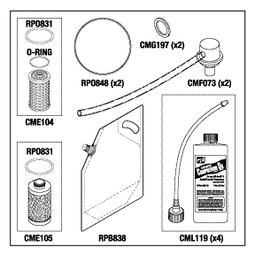 Compressor PM Kits CA-713, 723