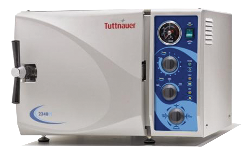Tuttnauer 2340M Manual Autoclaves (9" x 18")