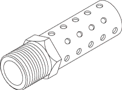 Purge Muffler for Tech West/Turbine Industries