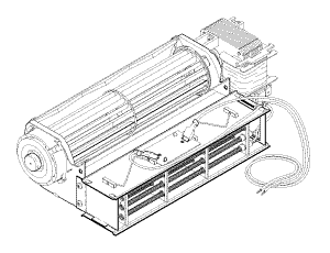 Heater and Fan Assembly for Air Techniques