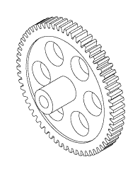 Transfer Arm Gear for Air Techniques - Fits: Gear & Shaft Assembly, Transfer Drive Shaft