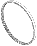 Drive Belt for Litton - Fits: Developer, Fixer, and Washer Racks