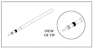 Water Valve Stem for Pelton & Crane High and Low Speed Handpiece Blocks