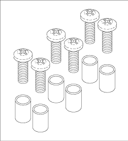 Foot Controller Spacer Kit for Pelton & Crane