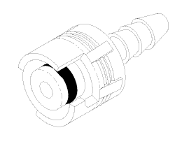Male Quick Connect (1/8") for Pelton & Crane