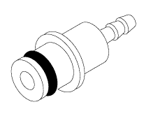 Quick Disconnect Barb 1/16" ID x 1/8" OD