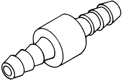 Barb Inline for A-dec - 1/8" Inline Barb (5 per package)