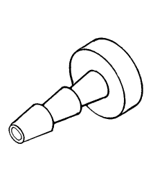 Barb Tubing Plug for A-dec