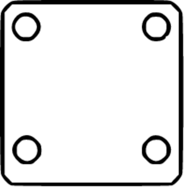 Diaphragm for A-dec - 6 per package (Size: 1.0 x 1.0 x .013)