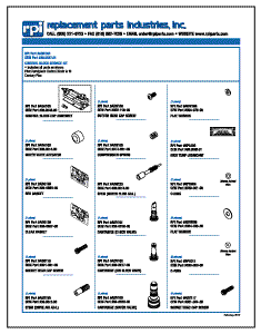 Control Block Service Kit for A-dec (Fits: Handpiece Control Block Century Plus)