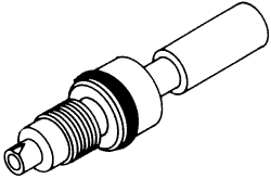 Valve Stem Needle (Black) for A-dec
