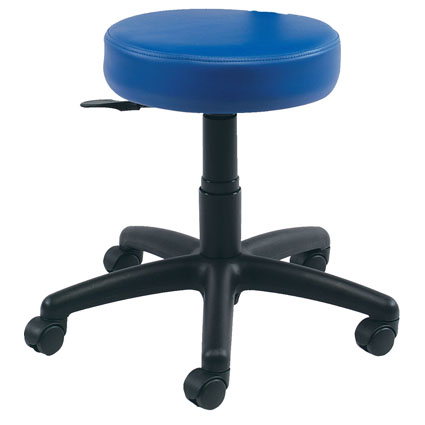 Med Care Round Standard Height Stool (17"- 22")