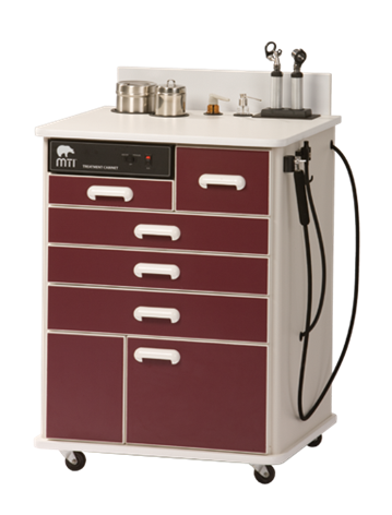 MTI TC100A Mobile ENT Treatment Cabinet