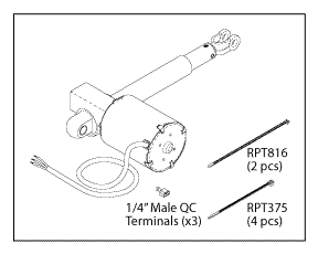 Back & Foot Actuator
