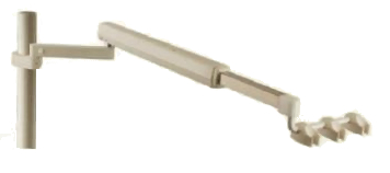 2" Diameter Post-Mount Telescoping Accessory Arm