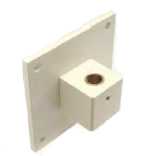 Wall Mount for 1/2" Diameter Pin Mount
