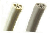 Beaverstate 4-Hole Asepsis Foot Control Tubing (per foot) - Gray
