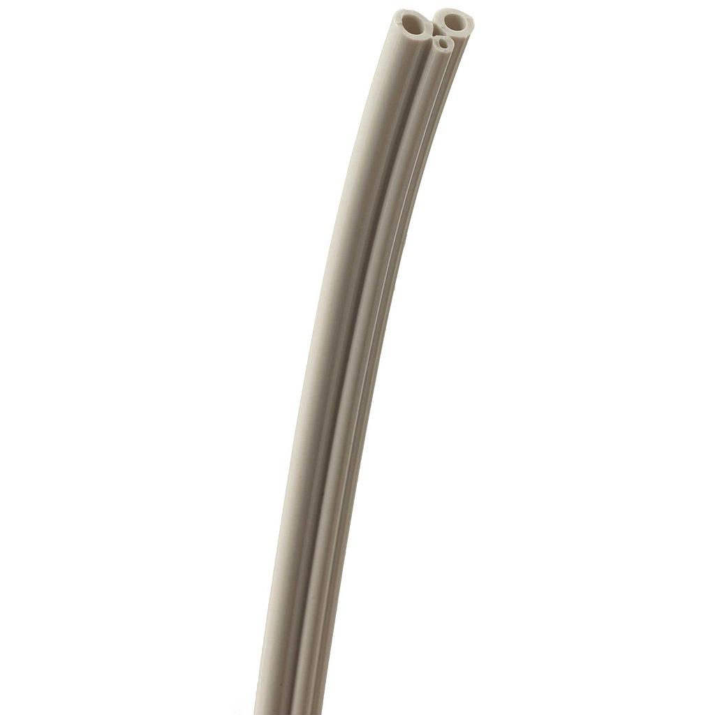 Beaverstate 3-Hole Standard Foot Control Tubing (per foot) - Sterling