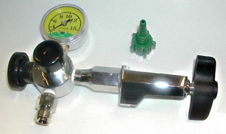 MADA Oxygen Regulator, w/o contents gauge