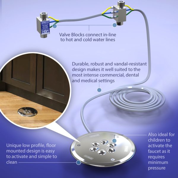 Tapmaster - Model 1780 Standard Floor Activator