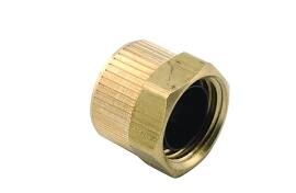 DCI 1/4" Poly Nut & Sleeve; Pkg of 5