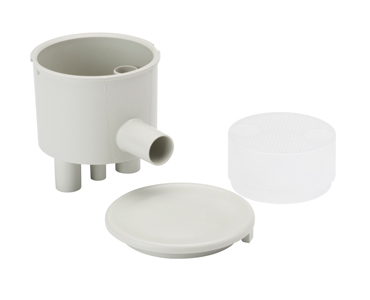 DCI Vacuum Canisters - Bottom and Side Mount - Side Port