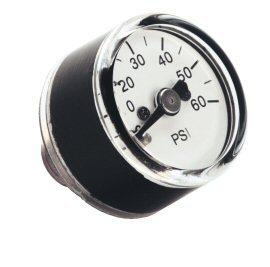 DCI Gauge Round 1' 0 to 60 PSI