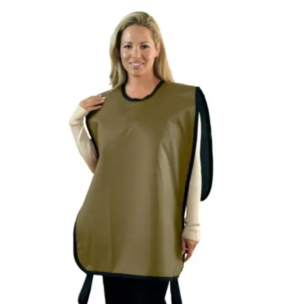 Flow Adult Panoramic Apron, Lead, Beige