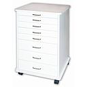 TPC Doctors Mobile Cabinet (White)