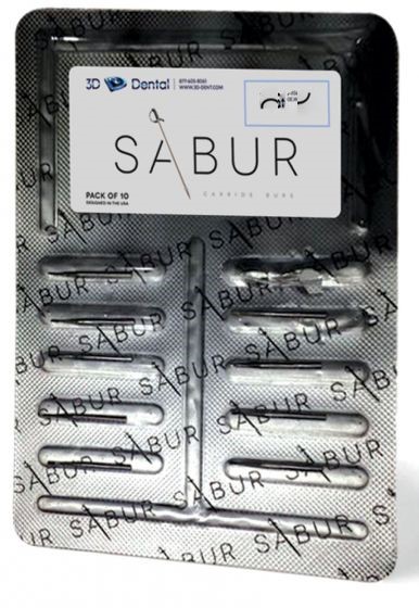 3D Dental Sabur Bur FG557 10 pack