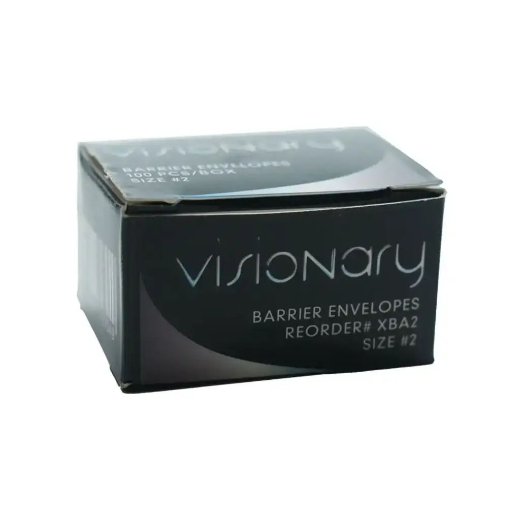 3D Dental Visionary Barrier Envelope w/Ext Tab #2, 100/BX