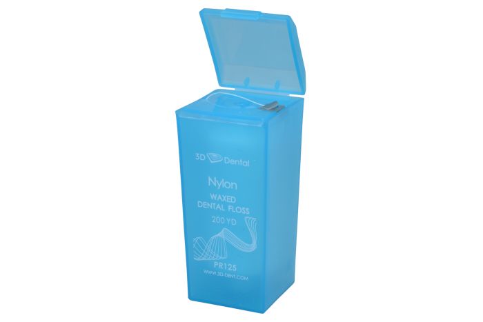 3D Dental Floss, Refill, Unwaxed, 200yds