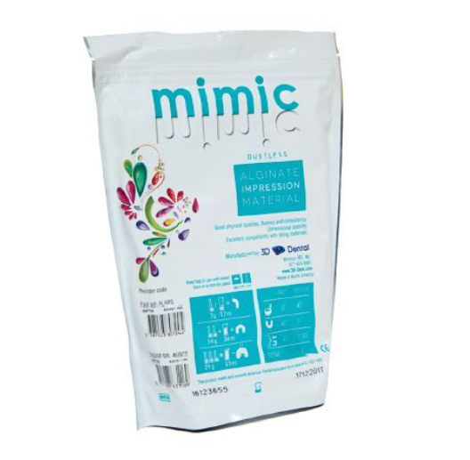 3D Dental Mimic Alginate Impression Material, 1lb