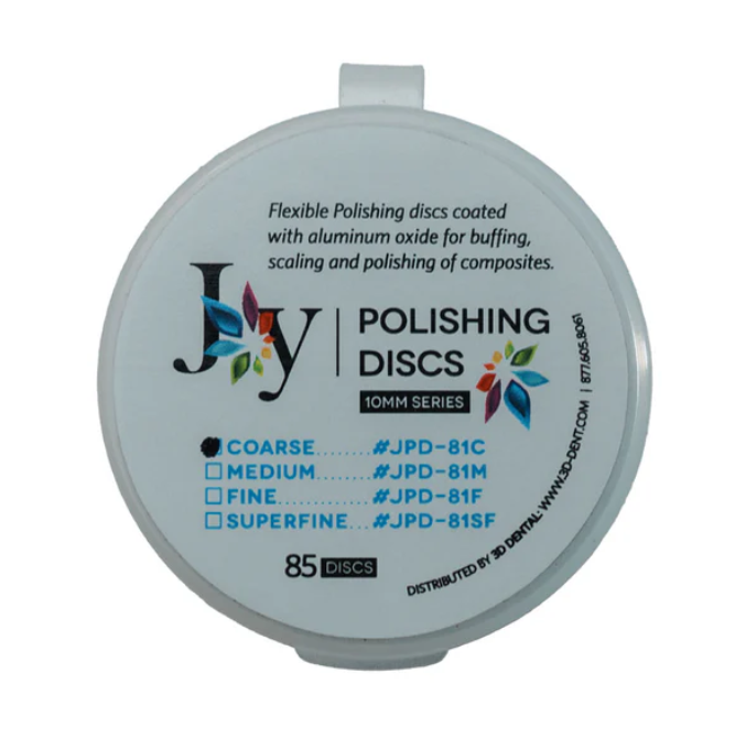 3D Joy Polishing Discs, Choose Grit, 85ct