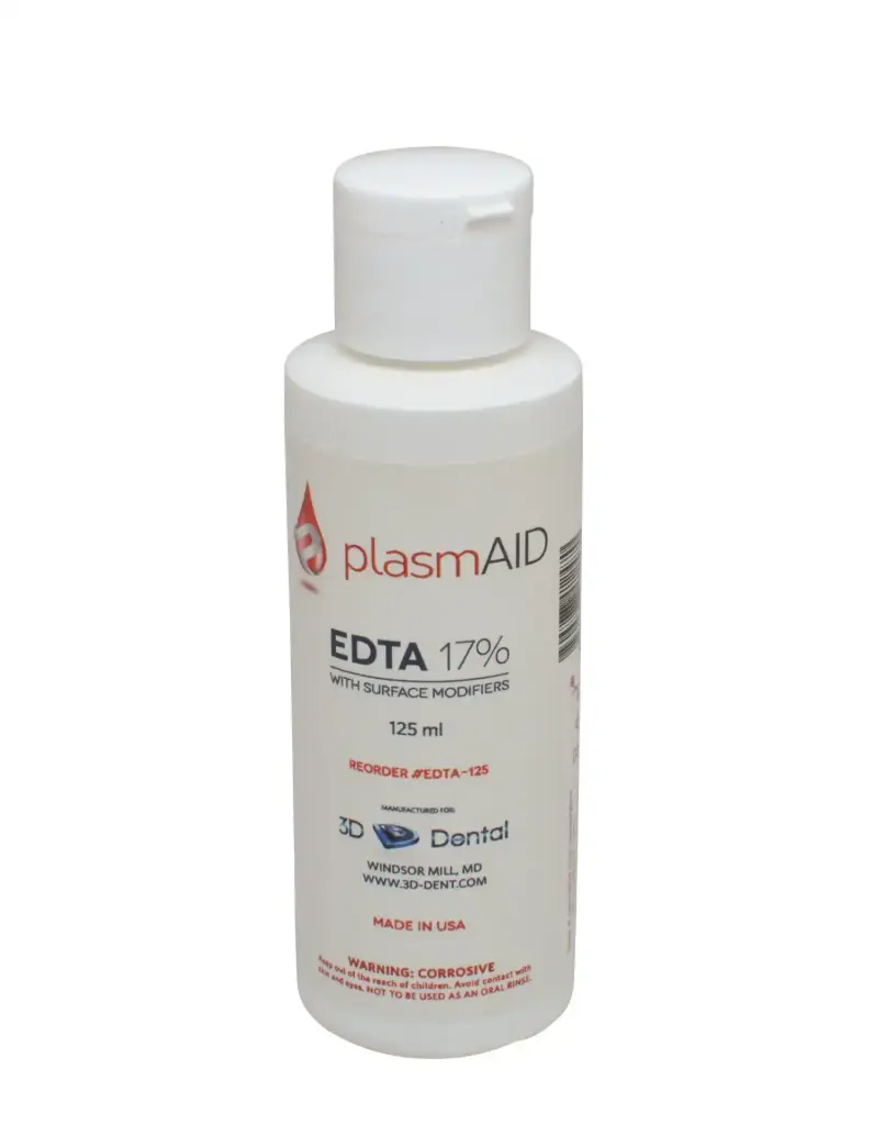 EDTA Solution, 17% Sodium Hypochlorite Solution, 125ml