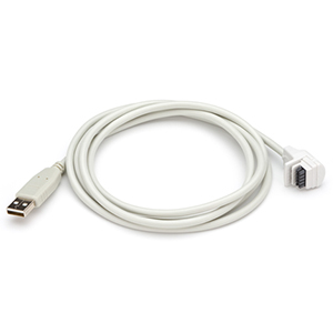 Welch Allyn USB Download Cable for H3+ Holter Recorder, Gray