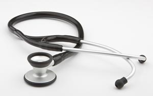 ADC Adscope™ 606 Lightweight Cardiology Stethoscope, Burgundy