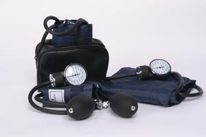 ADC Generic Aneroid Sphygmomanometer, Adult, Navy, Latex Free (LF)