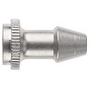 Welch Allyn Metal Female Luer Slip Connector with Barbed End for Ambulatory Blood Pressure Monitor, 10/Pack