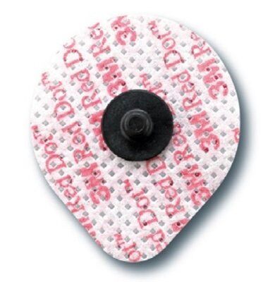 3M Red Dot™ Soft Cloth Monitoring Electrode, 1.25&quot; Dia, Adult/Pediatric, Cloth, Hydrogel, Gentle