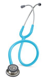 3M™Littmann®Classic III Stethoscope, Standard-Finish Chestpiece, Turquoise Tube, 27"