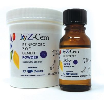 3D Dental Joy-C Cem Zinc Oxide Eugenol Reinforced Cement Kit (Comp. IRM)