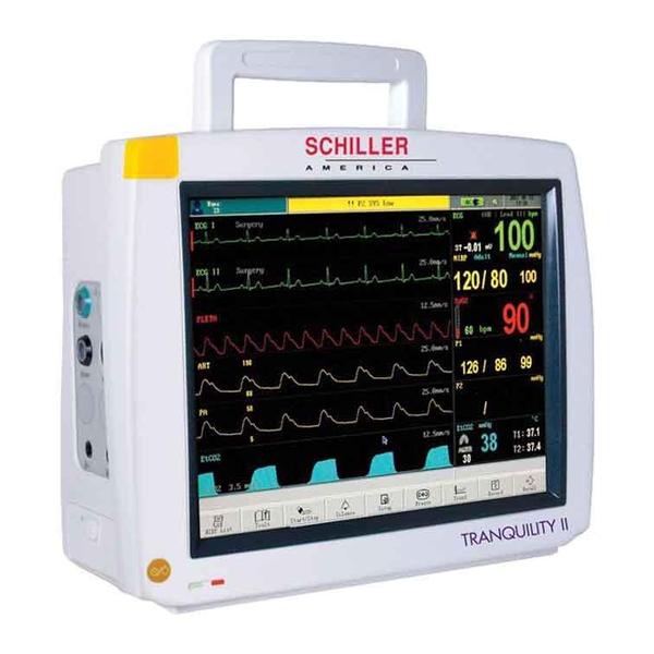 Schiller Tranquility II, ETCO2 ISA Side Stream Analyzer, CO2, N2O