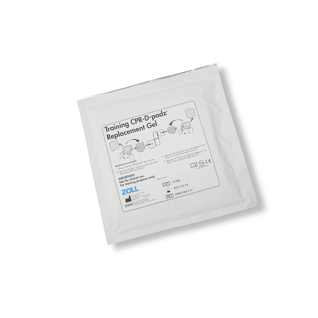Zoll AED Replacement Adhesive Gels For CPR-D-padz Training Electrodes